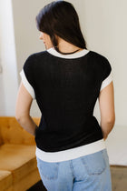 Western Horseshoe Short Sleeve Sweater