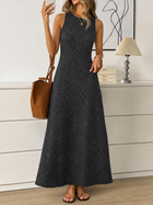 The Polka Dot Open Back Maxi Dress