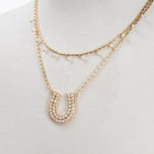 Prism - Pearl Horseshoe Coin Equestrian Bracelet