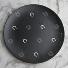 Lucky Slate Dinner Plate Set of Four-Black