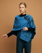 Equestrian Blue / Black Trotter Reversible Loop Wrap
